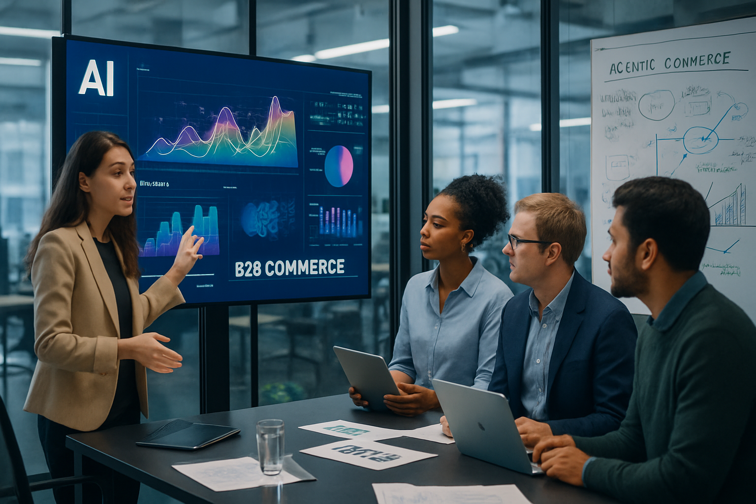 AI 驱动的 B2B 电商:Agentic Commerce 如何变革企业运营