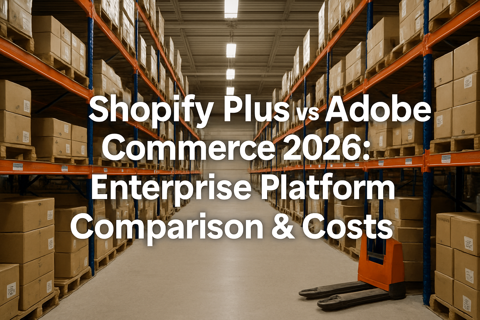 Shopify Plus vs Adobe Commerce(2026):平台对比与成本全解析