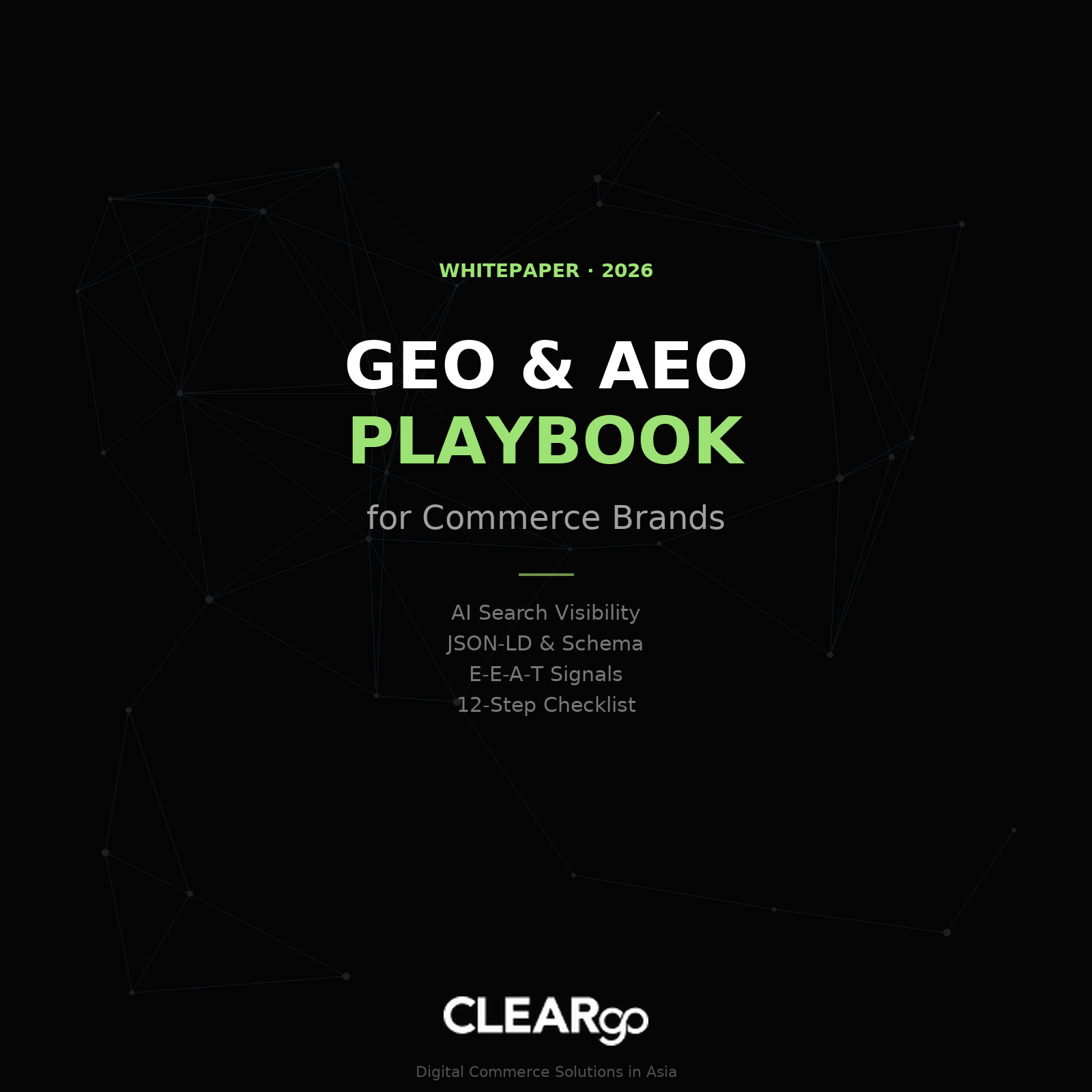 The GEO & AEO Playbook for Commerce Brands
